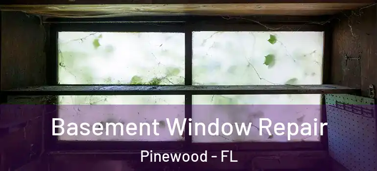  Basement Window Repair Pinewood - FL