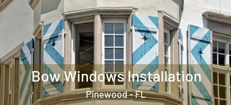  Bow Windows Installation Pinewood - FL