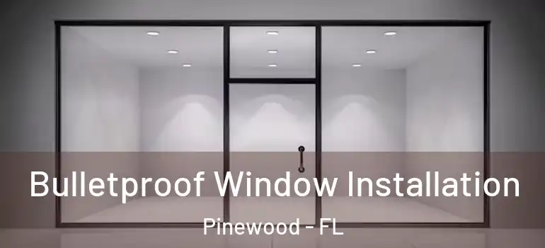  Bulletproof Window Installation Pinewood - FL