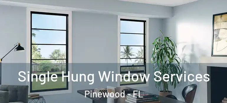  Single Hung Window Services Pinewood - FL