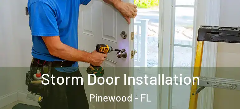  Storm Door Installation Pinewood - FL