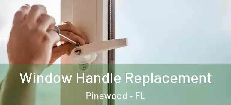 Window Handle Replacement Pinewood - FL