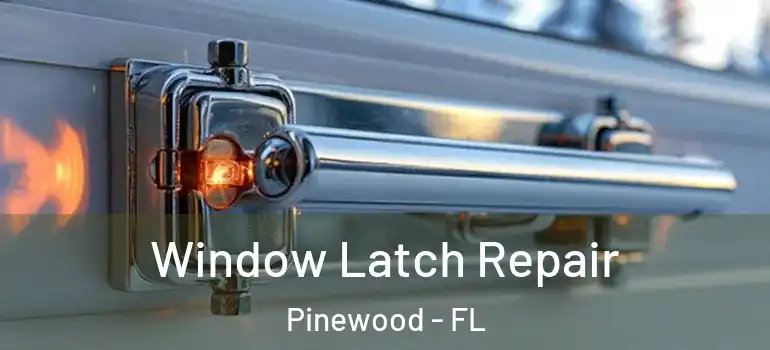  Window Latch Repair Pinewood - FL
